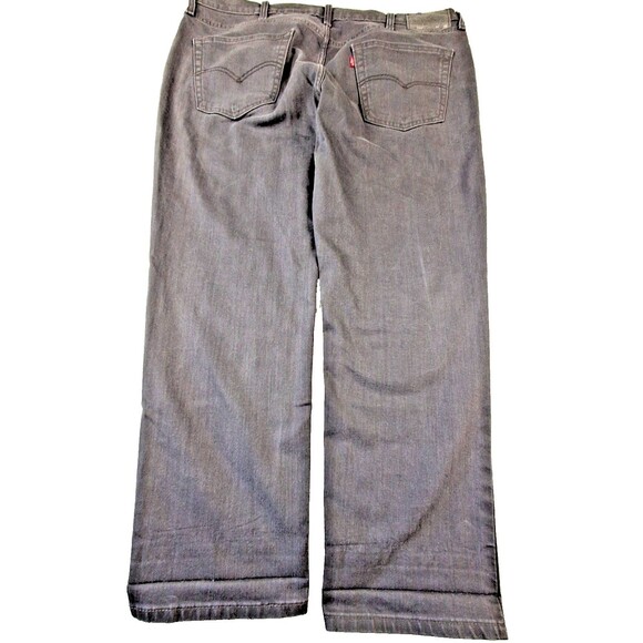 Levi's 541 Athletic Fit Jeans Mens 40x30 Dark Wash Straight Denim Pants - Picture 2 of 12